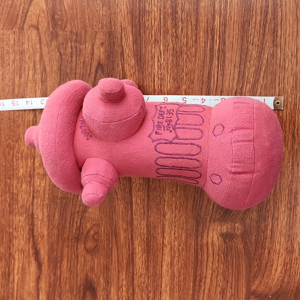 Land of Nod Stuffed Fire Hydrant